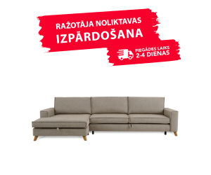 Sofa COPENHAGEN SLEEPING (Kairysis kampas, ištraukiamas) (Pelėsinis)